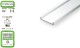 Evergreen 500282, EAN 787026002828: 4 H-Profile 350mm x 2,00mm x 1,90mm
