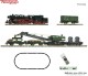Fleischmann 5170004, EAN 4005575261722: N z21 start Digitalset: Dampflokomotive BR 051 mit Kranzug, DB IV