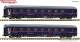 Fleischmann 6260013, EAN 4005575260022: N 2-tlg. Set Schlafwagen Nightjet BahnTouristikExpress ÖBB