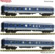 Fleischmann 6260024, EAN 4005575261111: N 3-tlg. Set 1: Reisezugwagen IR 2471, DB AG
