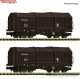 Fleischmann 6660075, EAN 4005575263535: N 2-tlg. Set: Teleskophaubenwagen, RCW