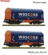 Fleischmann 6660105, EAN 4005575263672: N 2-tlg. Set: Schiebeplanenwagen, Wascosa