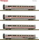 Fleischmann 7760004, EAN 4005575259194: N 4-tlg. Set: Ergänzungswagen zum ICE 2 (BR 402), DB AG