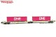 Fleischmann 825027, EAN 4005575250986: N Doppeltaschen-Gelenkwagen, Bauart Sdggmrs/T2000