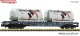 Fleischmann 825217, EAN 4005575258302: N Containertragwagen, SBB