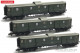 Fleischmann 886003, EAN 2000075196576: N 3x Gepaeckwagen  Epoche 2 der DRG, ohne Originalverpackung