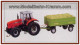 Faller 161536, EAN 4104090615369: H0 CS MF Traktor mit Anhänger