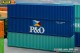 Faller 182104, EAN 4104090821043: H0 40´ Container P&O