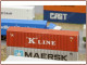 Faller 272820, EAN 4104090728205: N 40´ Hi-Cube Container K-LINE