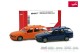 Herpa 012324-004, EAN 4013150356725: Herpa MiniKit: 1:87 Opel Vectra B Caravan, kommunalorange und nachtblau (2 Stück)