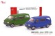 Herpa 012805-002, EAN 4013150353663: 1:87 MiniKit VW T4 Bus, olivgrün/ultramarinblau