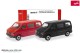Herpa 012805-003, EAN 4013150355896: MiKi VW T4 Bus rot und schwar