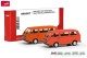 Herpa 013093-006, EAN 4013150354936: MiKi VW T3 Bus  rot/orange