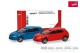 Herpa 013970-003, EAN 4013150356589: Herpa MiniKit: 1:87 Seat Leon, verkehrsrot/verkehrsblau (2 Stück)