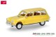 Herpa 027328-005, EAN 4013150352444: Citroen AMI 6 Break, zinkgelb