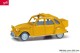Herpa 027632-006, EAN 4013150354134: Citroen 2CV mit Queue gelb