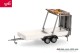 Herpa 052368-004, EAN 4013150343374: 1:87 Verkehrssicherungsanhänger, weiß