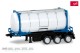 Herpa 076678-003, EAN 4013150356763: Zubehör: 26ft. Containerauflieger 3achs mit Swap-Container