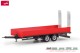 Herpa 076913-002, EAN 4013150354356: LKW Tiefladetandemanh. 2a rot