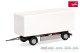 Herpa 077163, EAN 4013150077163: 1:87 Koffer-Anhänger 7,45m 2achs mit separatem Unterfahrschutz, geschlossen
