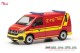 Herpa 097932, EAN 4013150097932: 1:87 VW T6.1 Halbbus Feuerwehr MTU/MAN München