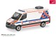 Herpa 099486, EAN 4013150099486: Sprinter Berufsrettung Wien