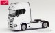 Herpa 310116-004, EAN 4013150351034: 1:87 Scania CS20 HD Zugmaschine mit Lampenbügel und Rammschutz, weiß