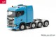 Herpa 315753-002, EAN 2000075570499: H0/1:87 Scania CS 20 ND Schwerlastzugmaschine hellblau