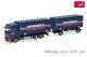 Herpa 321983, EAN 4013150321983: 1:87 Mercedes-Benz Actros L ProCabin Wechsel-Gardinenplanen-Hängerzug Werneke
