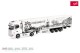Herpa 322362, EAN 4013150322362: Scania CS 20 Hochdach Kühlkoffer-Sattelzug Transwhite