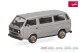 Herpa 430876-003, EAN 4013150356749: 1:87 Volkswagen (VW) T3 Bus, silber