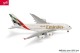 Herpa 537193, EAN 2000075571045: 1:500 Emirates Airbus A380 new Colors