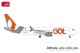 Herpa 538459, EAN 4013150538459: B737 Max 8 GOL Transp. Aéreos