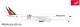 Herpa 539302, EAN 4013150539302: Philippine Airlines Airbus A350-1000 85 Years – RP-C3510