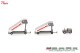 Herpa 573153, EAN 4013150573153: Interflug historic passenger stairs (2) with Tractor (1)