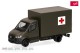 Herpa 700979, EAN 4013150700979: Mercedes-Benz Sprinter ´18 mit Kofferaufbau Schweizer Armee/Rotes Kreuz, Schweiz