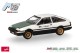 Herpa 87MC000002, EAN 6978282110080: Toyota Corolla AE86 weiß/grün