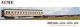 A.C.M.E. 45160, EAN 8020200451602: H0 Set A - rollende Landstraße DBAG