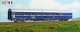 A.C.M.E. 50924, EAN 2000075718853: H0 Schlafwagen T2s, blau TEN FS