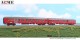 A.C.M.E. 55309, EAN 2000075671943: H0 Set 2x Reisezugwagen Typ Y + Ex Bk, DSB
