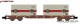 Hobbytrain 23201, EAN 4250528624349: N Containerwagen Sgjkkmms 699 DB