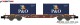 Hobbytrain 23203, EAN 4250528624363: N Containerwagen Sgjkkmms 699 DB