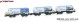 Hobbytrain 23493, EAN 4250528624394: N 3er Set Zementsilowagen Uacs Holcim