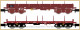 Hobbytrain 23883, EAN 4250528615880: 2er Set Rungenwagen Rmms/Remms der SNCF/Ermewa, Epoche V-VI, N-Spur