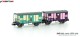 Hobbytrain 24207, EAN 2000075635655: N Set 2x Güterwagen K2 Epoche V RM