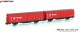 Hobbytrain 24651, EAN 4250528622048: N 2er Set Schiebewandwagen Hbbillns DB Cargo