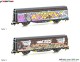 Hobbytrain 24668, EAN 4250528623434: N Schiebewandwagen Hbbillns SBB Graffiti Serie 6, Atscrew VI