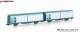 Hobbytrain 24682, EAN 4250528622093: N 2er Set Schiebewandwagen Hbbillns SNCF