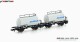 Hobbytrain 24834, EAN 4250528620365: N 2er Set Leichtbau-Kesselwagen Danzas DB