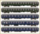 Hobbytrain 43033, EAN 4250528617709: 4tlg Wagen-Set D83/41 3xC4ümg